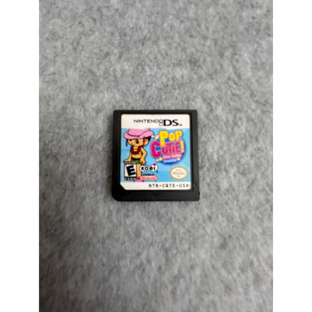 Nintendo DS Pop Cutie Street Fashion Simulation Koei NTR-005 Cartridge